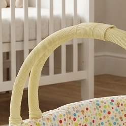 Mateo Baby Carrier Basket (Light Yellow)