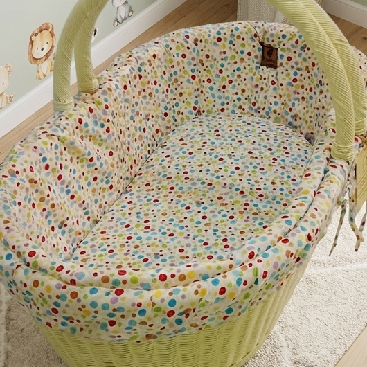Mateo Baby Carrier Basket (Light Yellow)