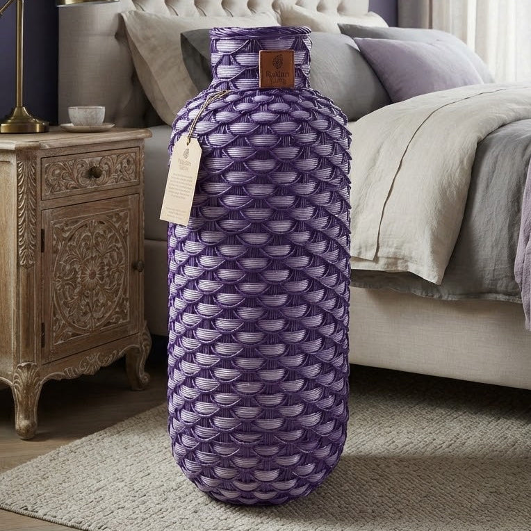Lea Rattan Vase