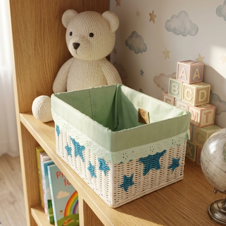 StarDust Rattan Basket (M) SE