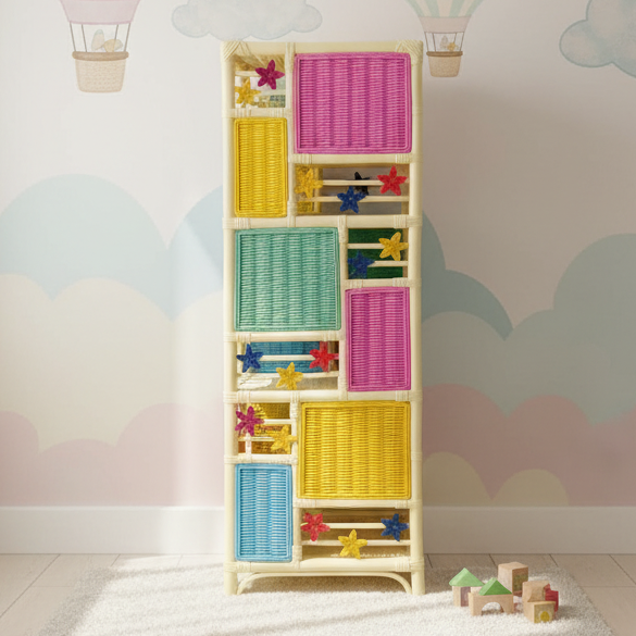 Chelynn Rattan Star Rack