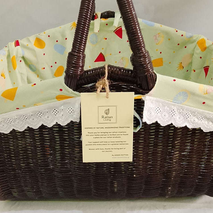 Freya Rattan Picnic Basket