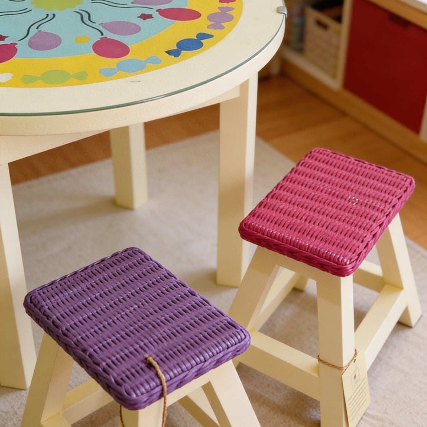 Giovany Kids Chair (Magenta)
